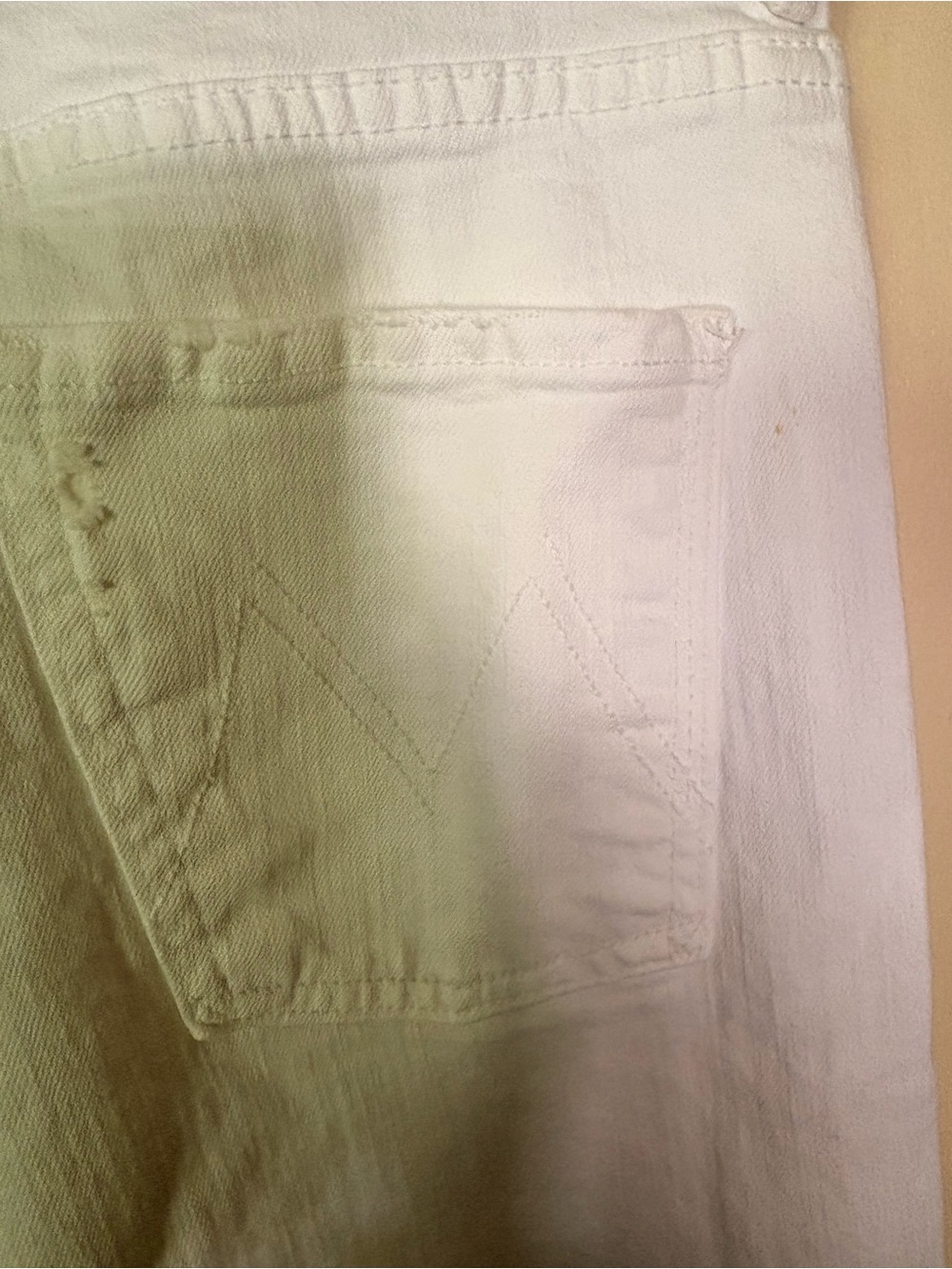 MOTHER SUPERIOR Denim The Ditcher Crop, size 25 - Picture 14 of 15